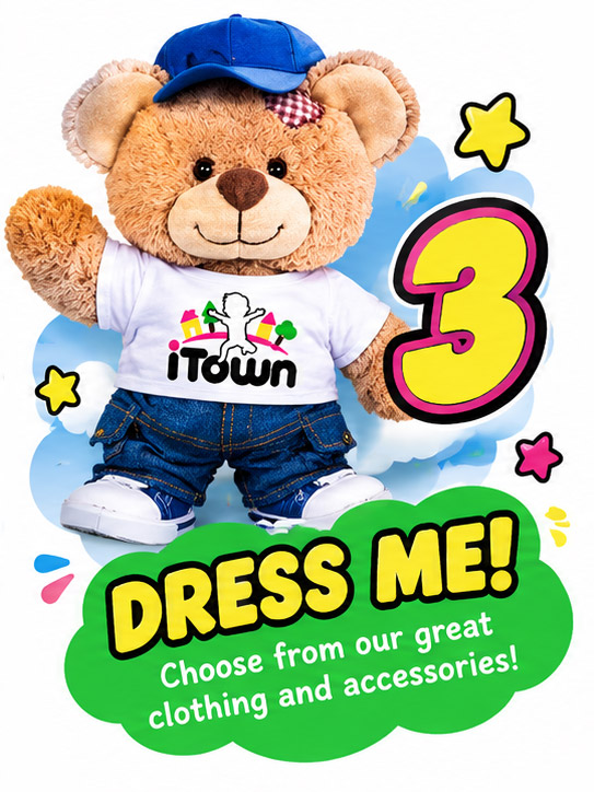 Step 3 - Dress your teddy