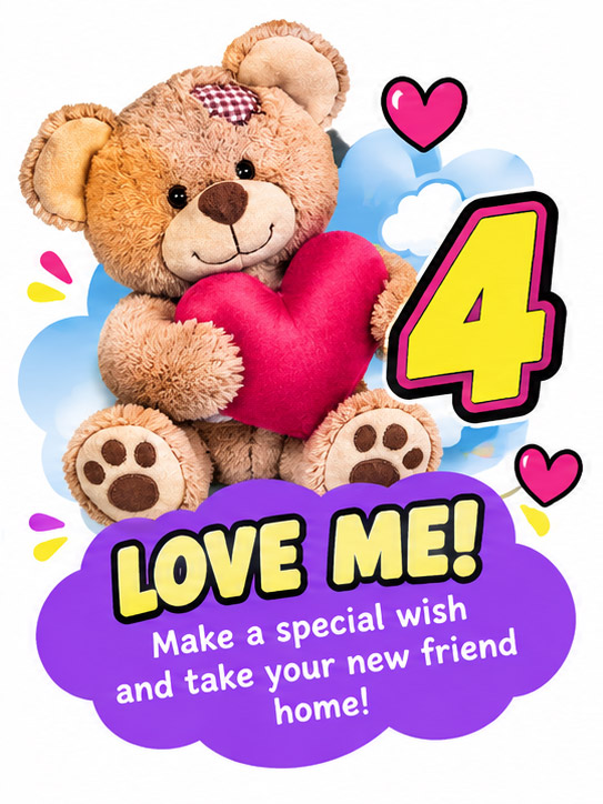 Step 4 - Love your teddy